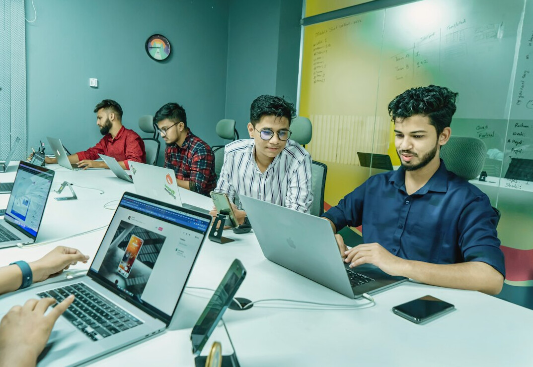 group of students in classroom