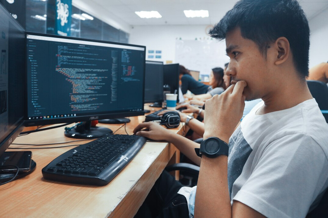 beginner programmer learning